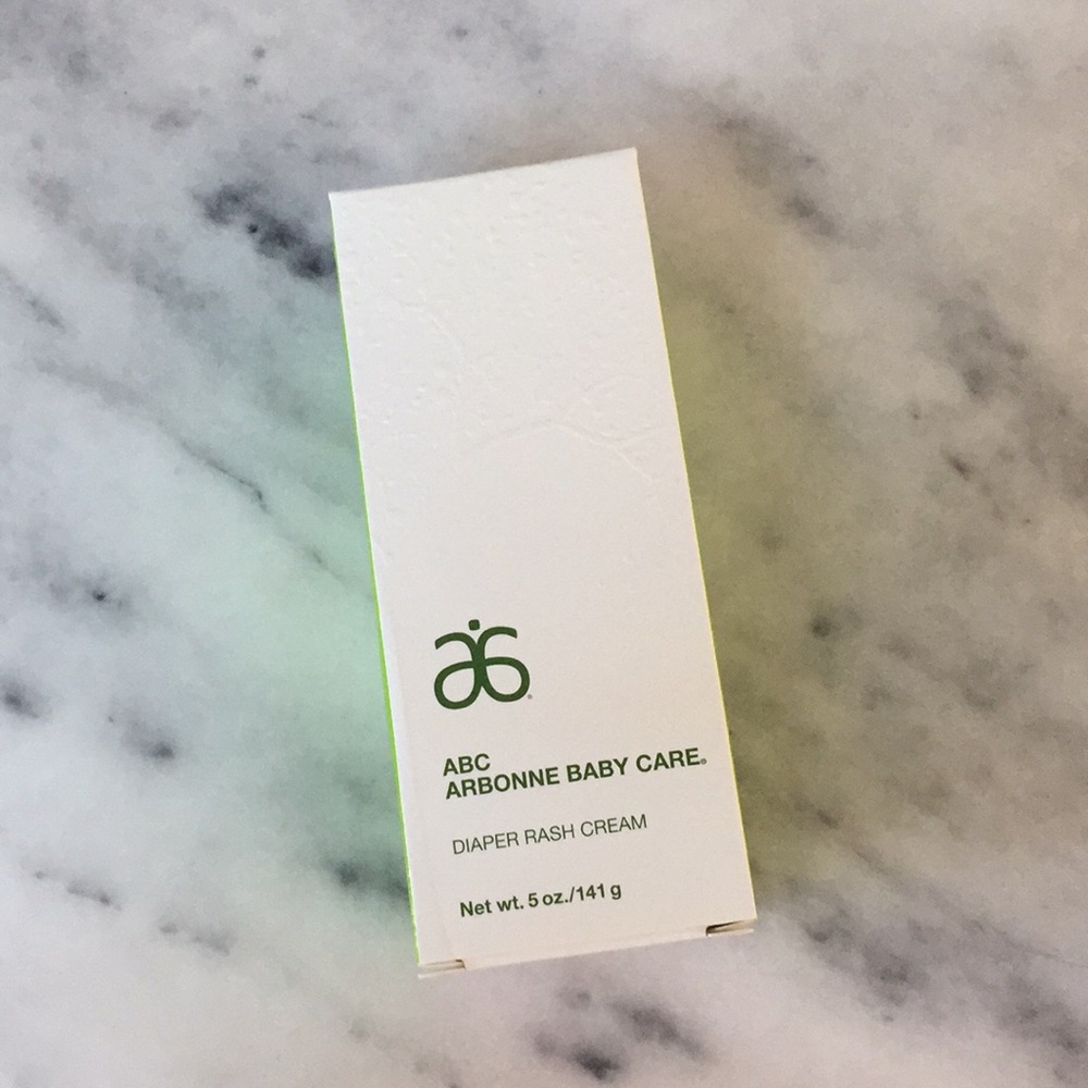 Arbonne baby care diaper rash cream, new in box!